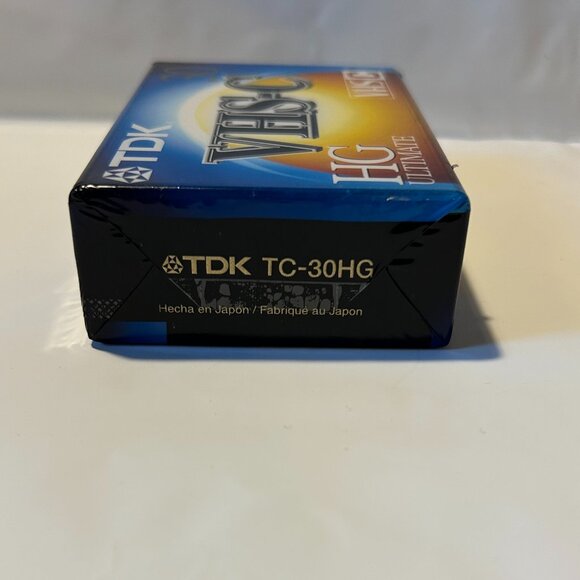 TDK TC-30 HG Ultimate VHS-C Blank- Brand New Sealed TDK TC-30HG The Ultimate VHS - Picture 4 of 5